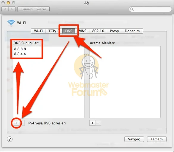 MacBook DNS Değiştirme Nasıl Yapılır.webp