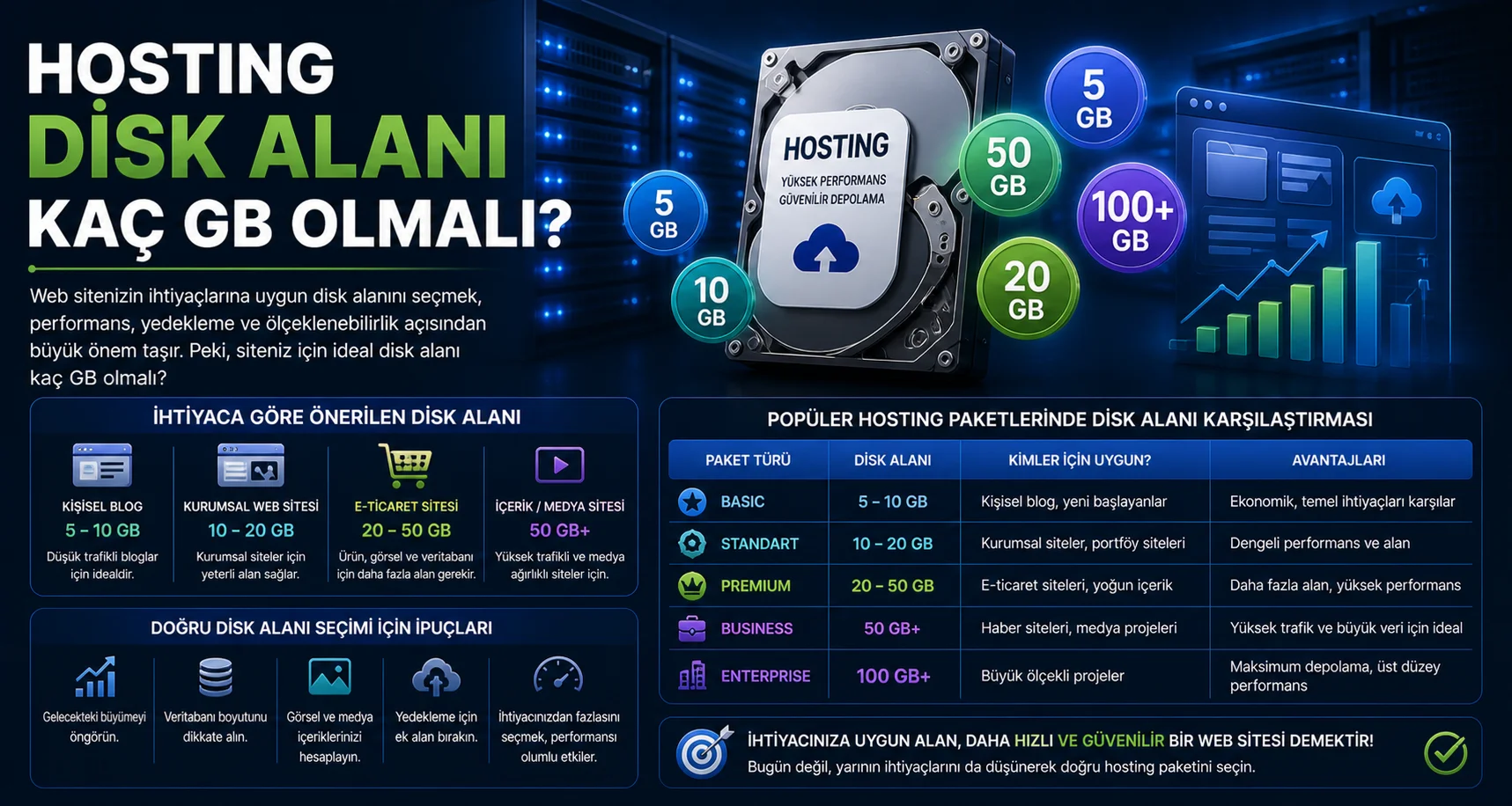 Hosting Disk Alanı Kaç GB Olmalı.webp
