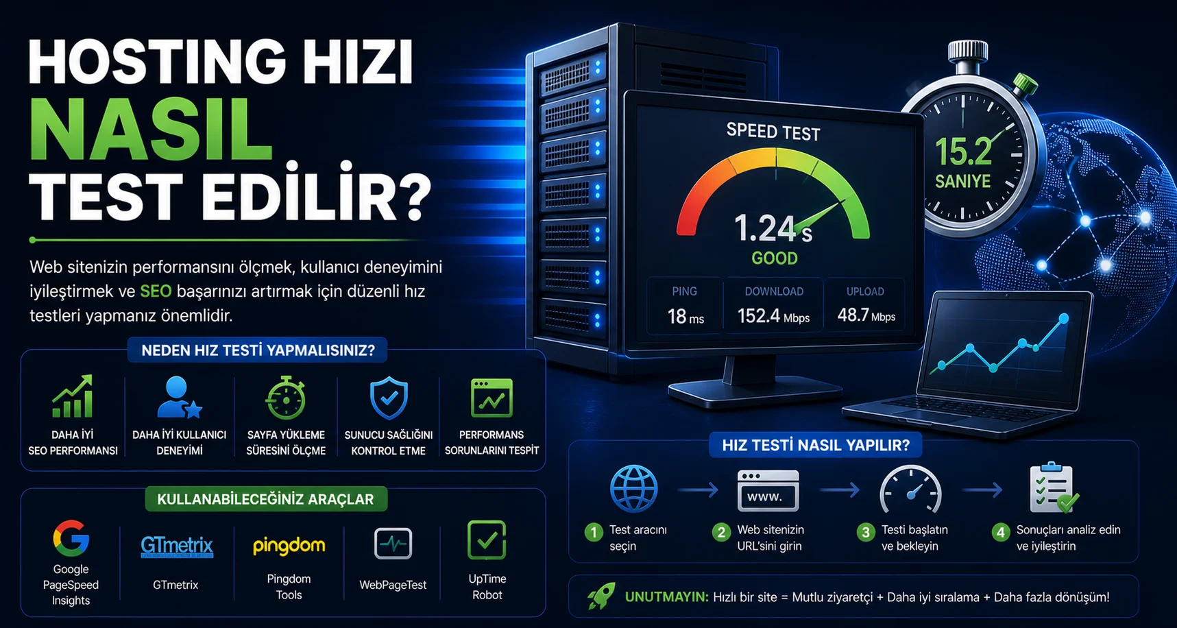 Hosting Hızı Nasıl Test Edilir.webp
