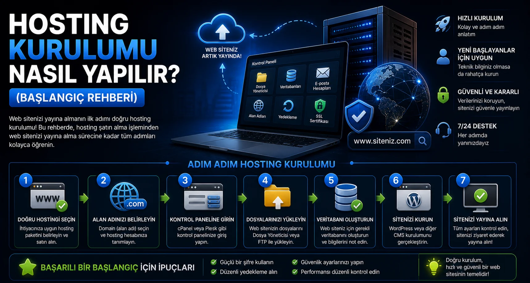 Hosting Kurulumu Nasıl Yapılır.webp