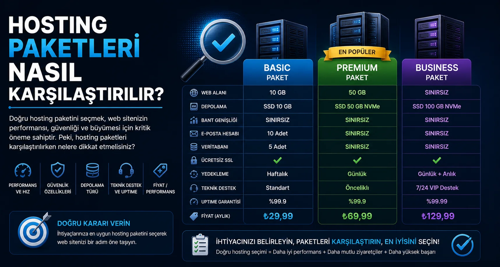 Hosting Paketleri Nasıl Karşılaştırılır.webp
