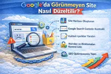 Google’Da Görünmeyen Site Nasıl Düzeltilir?