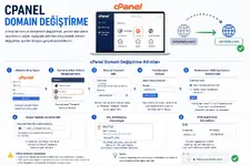 cPanel Domain Değiştirme.webp